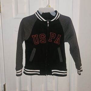 U.S. Polo Assn. Black and Blue Jacket